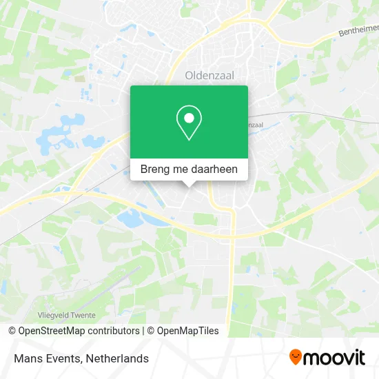 Mans Events kaart