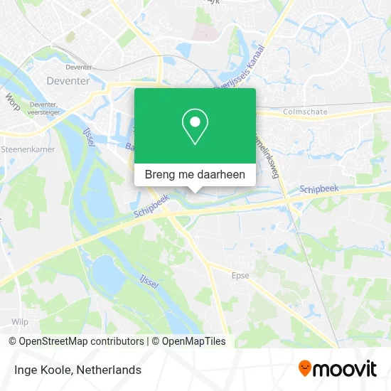 Inge Koole kaart