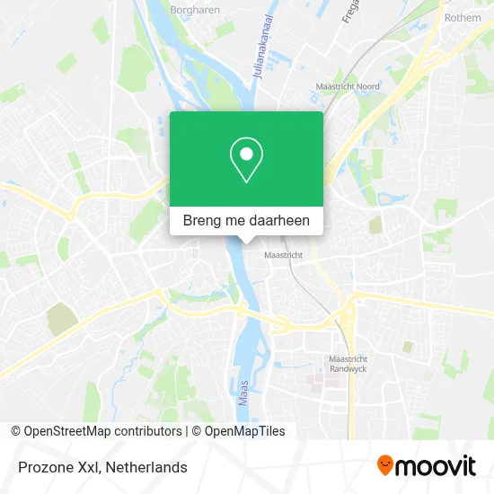Prozone Xxl kaart