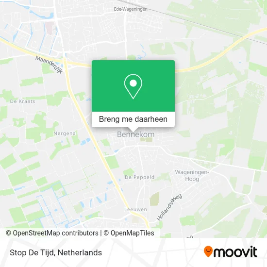 Stop De Tijd kaart