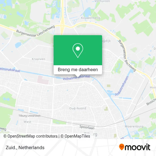 Zuid. kaart