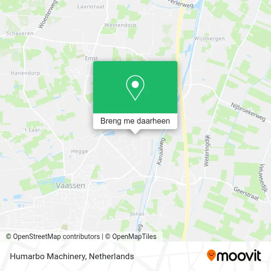 Humarbo Machinery kaart