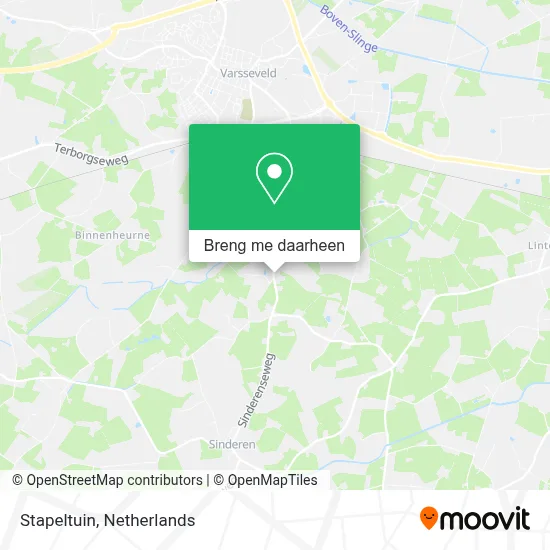 Stapeltuin kaart