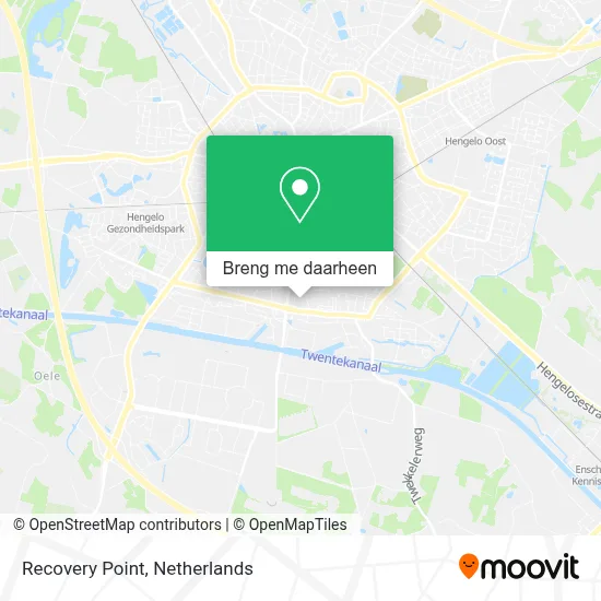 Recovery Point kaart