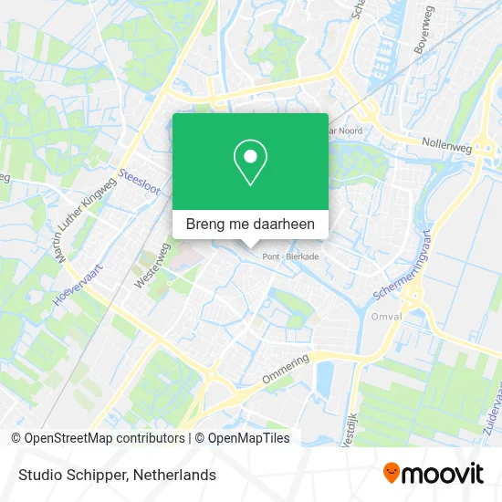 Studio Schipper kaart