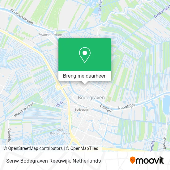 Senw Bodegraven-Reeuwijk kaart