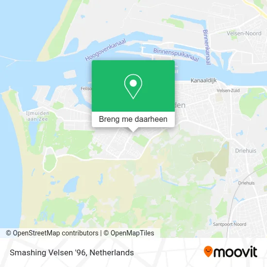 Smashing Velsen '96 kaart