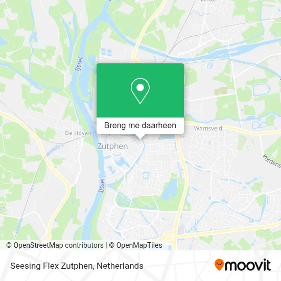 Seesing Flex Zutphen kaart