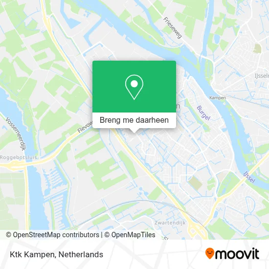 Ktk Kampen kaart