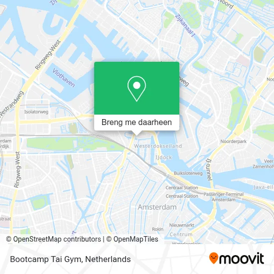 Bootcamp Tai Gym kaart