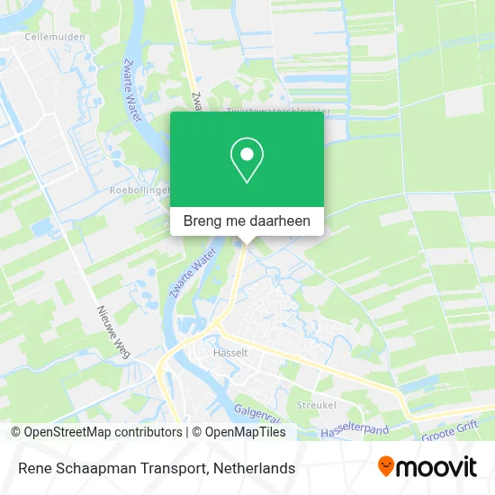 Rene Schaapman Transport kaart