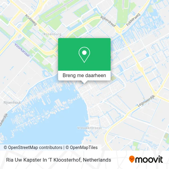 Ria Uw Kapster In 'T Kloosterhof kaart