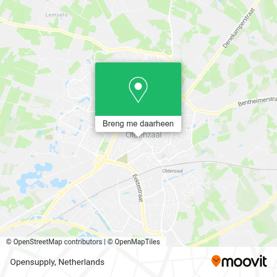 Opensupply kaart