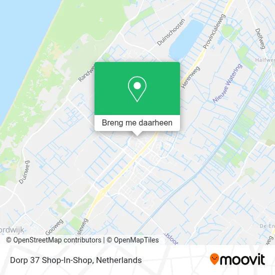 Dorp 37 Shop-In-Shop kaart
