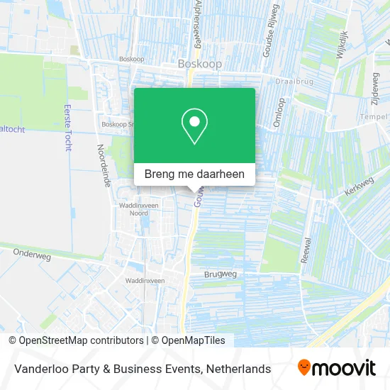Vanderloo Party & Business Events kaart