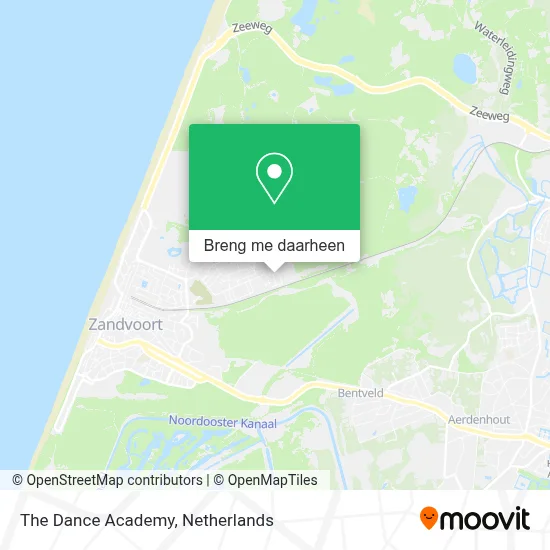The Dance Academy kaart