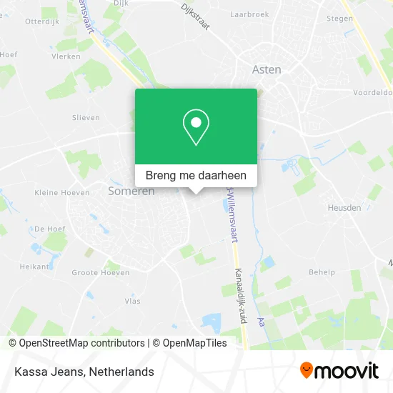 Kassa Jeans kaart