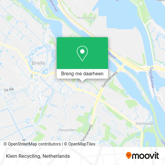 Klein Recycling kaart