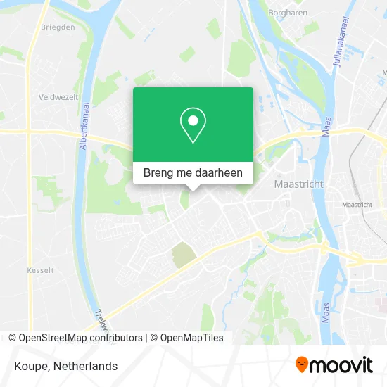 Koupe kaart
