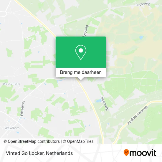 Vinted Go Locker kaart