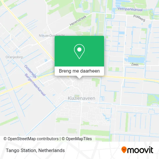 Tango Station kaart