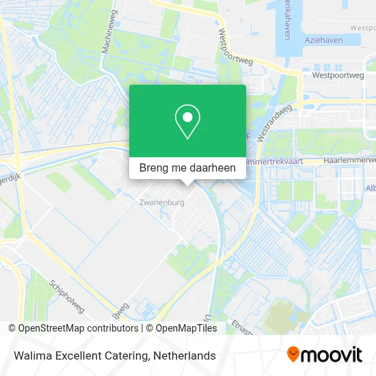 Walima Excellent Catering kaart