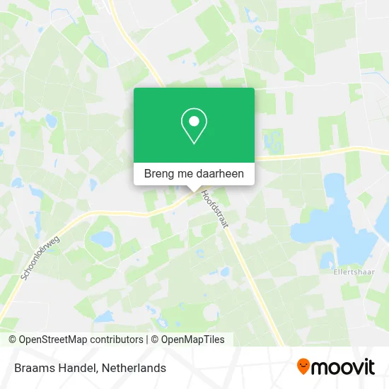 Braams Handel kaart