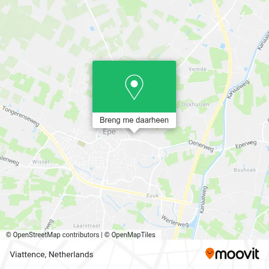 Viattence kaart