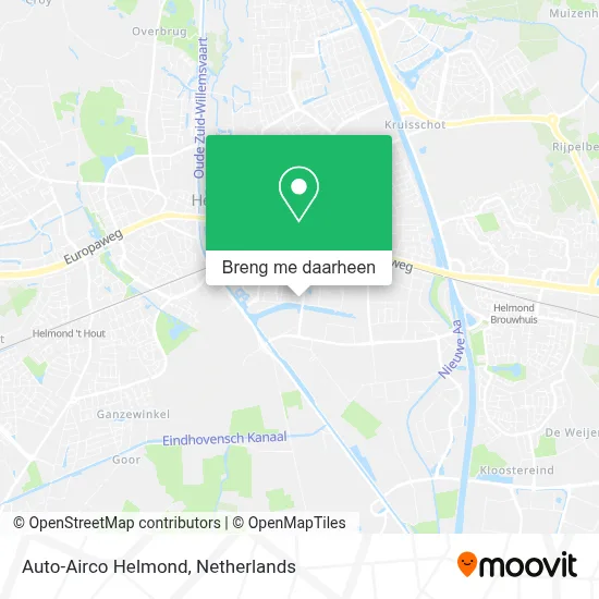 Auto-Airco Helmond kaart
