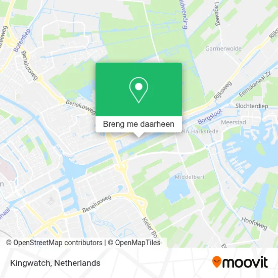 Kingwatch kaart