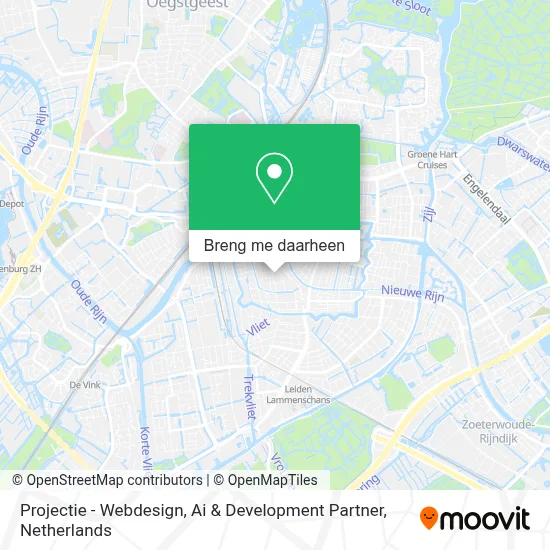 Projectie - Webdesign, Ai & Development Partner kaart