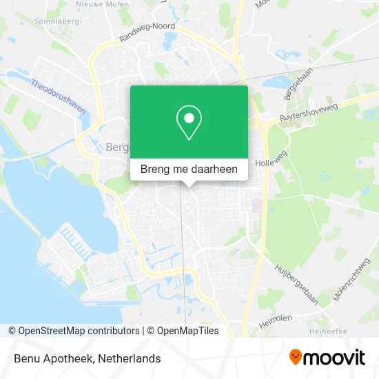 Benu Apotheek kaart