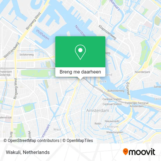 Wakuli kaart