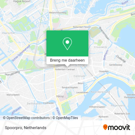 Spoorpro kaart