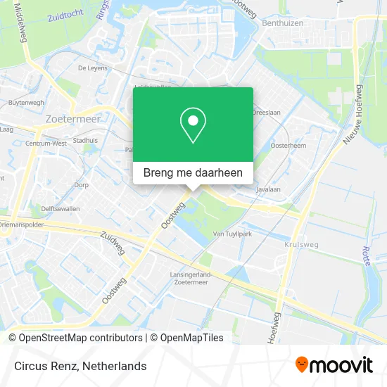 Circus Renz kaart