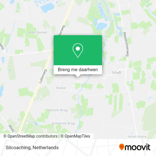Silcoaching kaart