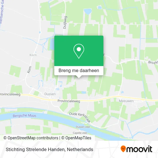Stichting Strelende Handen kaart