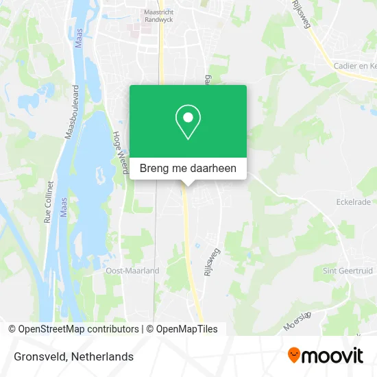 Gronsveld kaart