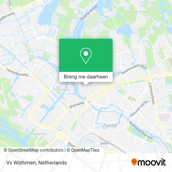Vv Wijthmen kaart