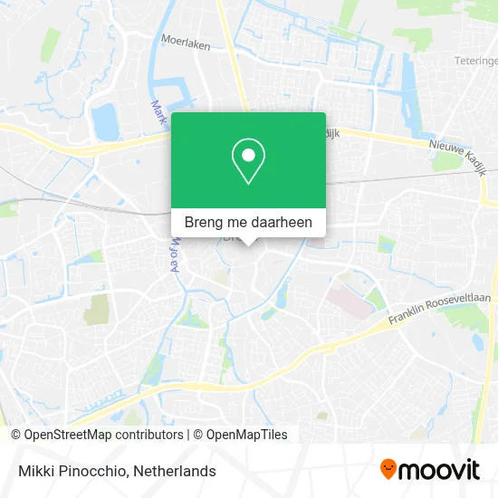 Mikki Pinocchio kaart