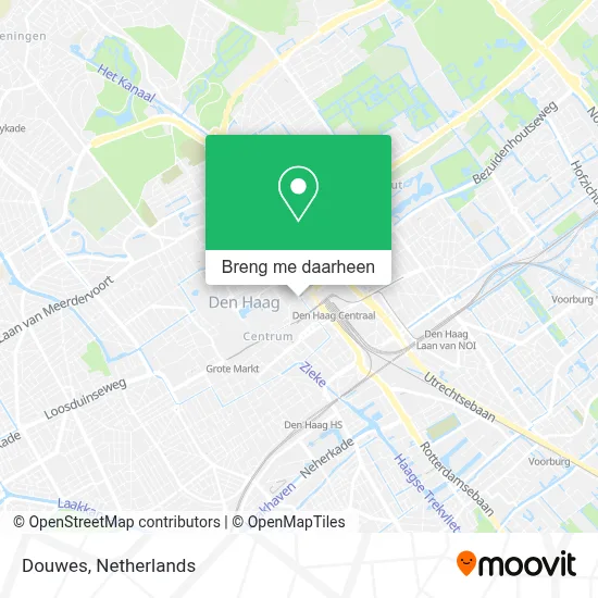 Douwes kaart