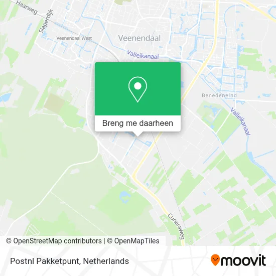 Postnl Pakketpunt kaart
