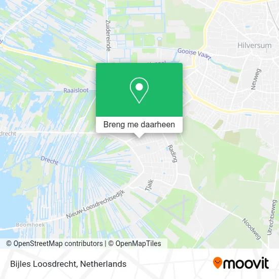 Bijles Loosdrecht kaart