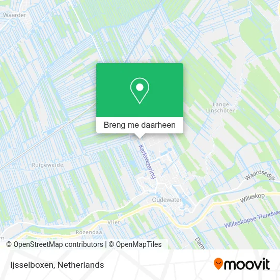 Ijsselboxen kaart