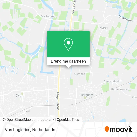 Vos Logistics kaart