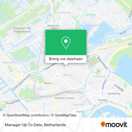 Manager Up-To-Date kaart