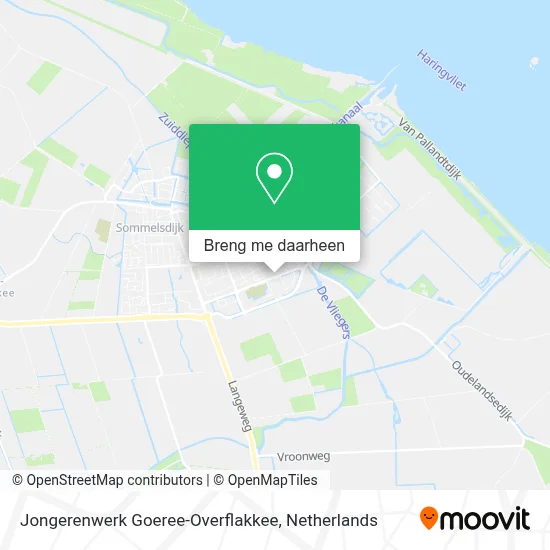 Jongerenwerk Goeree-Overflakkee kaart