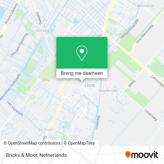 Bricks & Moor kaart