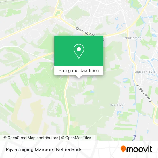 Rijvereniging Marcroix kaart