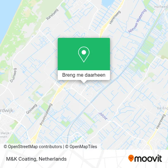 M&K Coating kaart